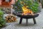 Preview: CookKing Feuerschale "Porto" 60 cm, rund Handarbeit, aus Stahl